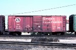 Great Northern 40' combo door box GN #12176